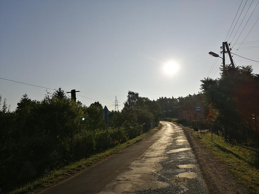 Nareszcie cieplej, niestety niektóre drogi nie pozwalają rozwinąć większych prędkości niż 15 km/h.