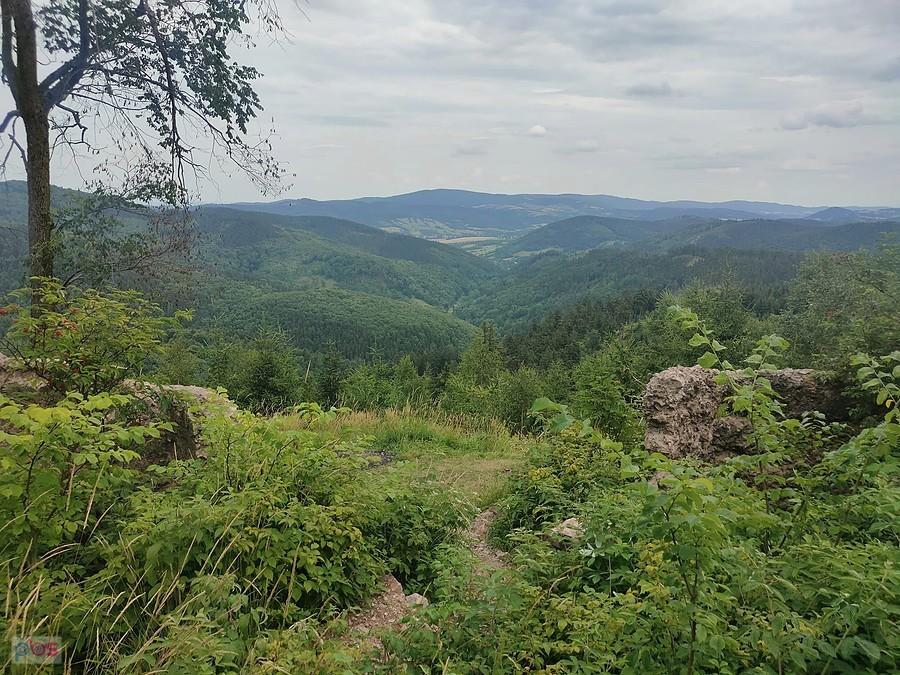 Widok na Góry Suche