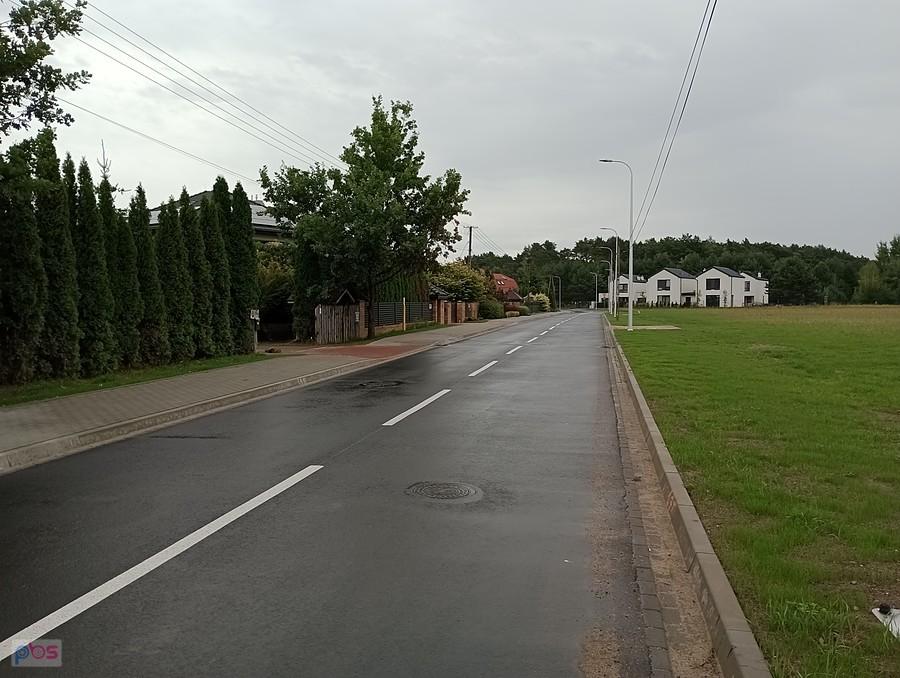 Nowy gotowy fragment drogi w Koczargach