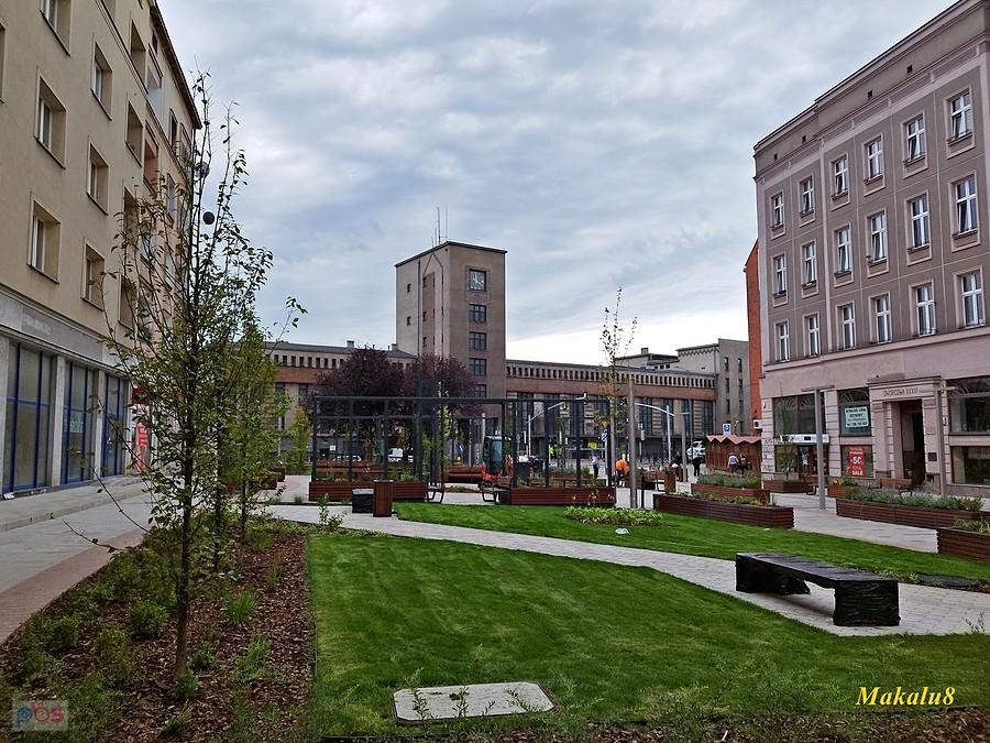 Bytom. Remont Dworcowej