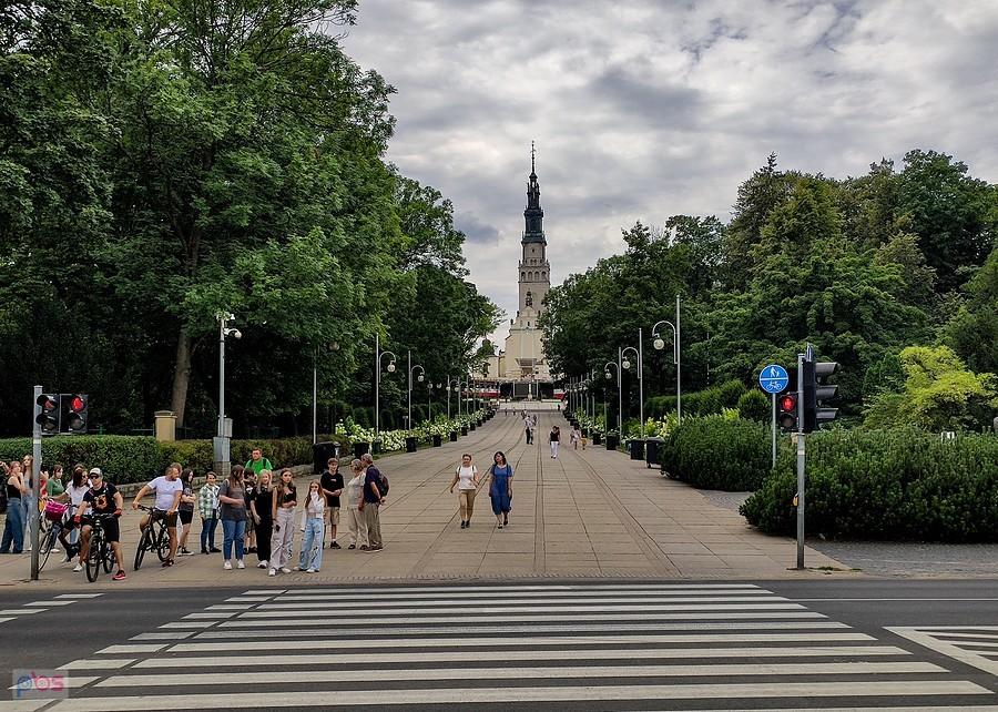Jasna Góra z Al. NMP