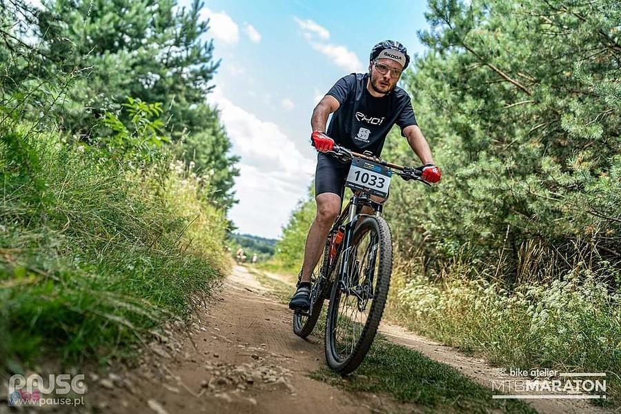 Gdzieś na trasie Bike Atelier w Psarach