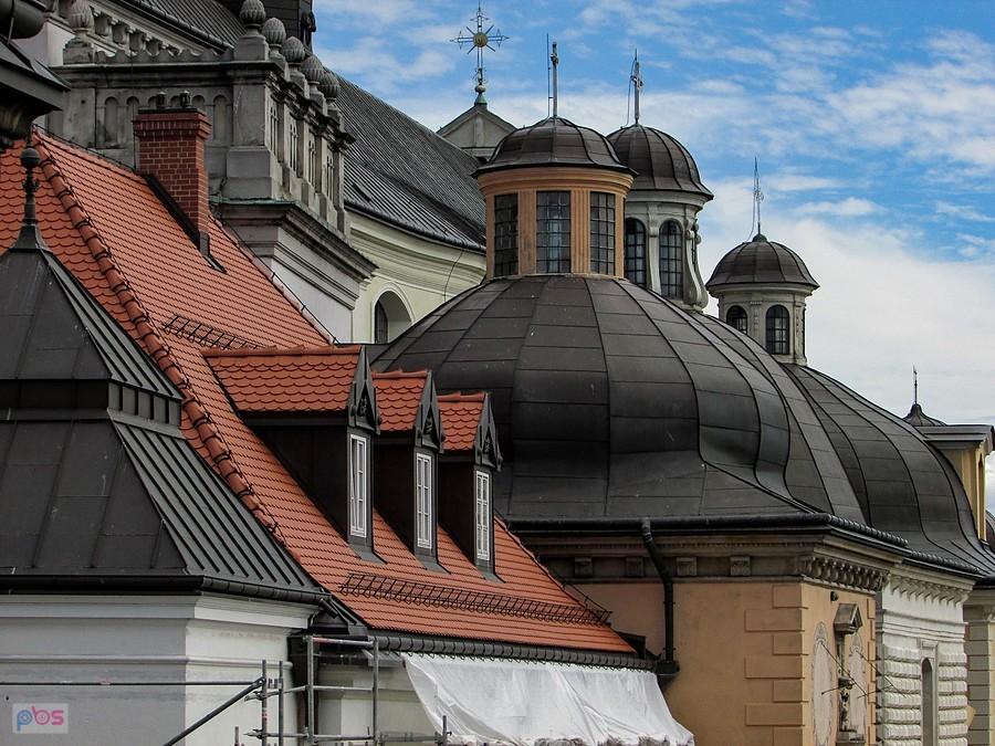 Mój ulubiony temat - kopuły kaplic bazyliki jasnogórskiej