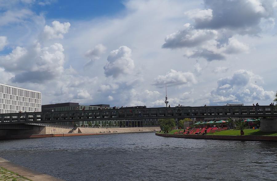Rzeka Szprewa w Berlinie