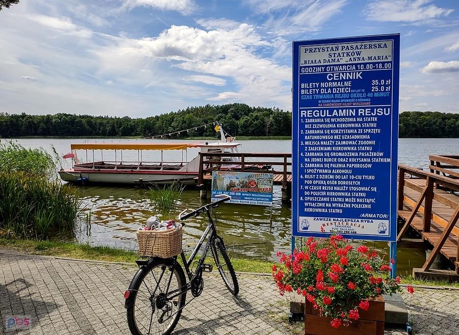 Przystań nad jeziorem Kórnickim
