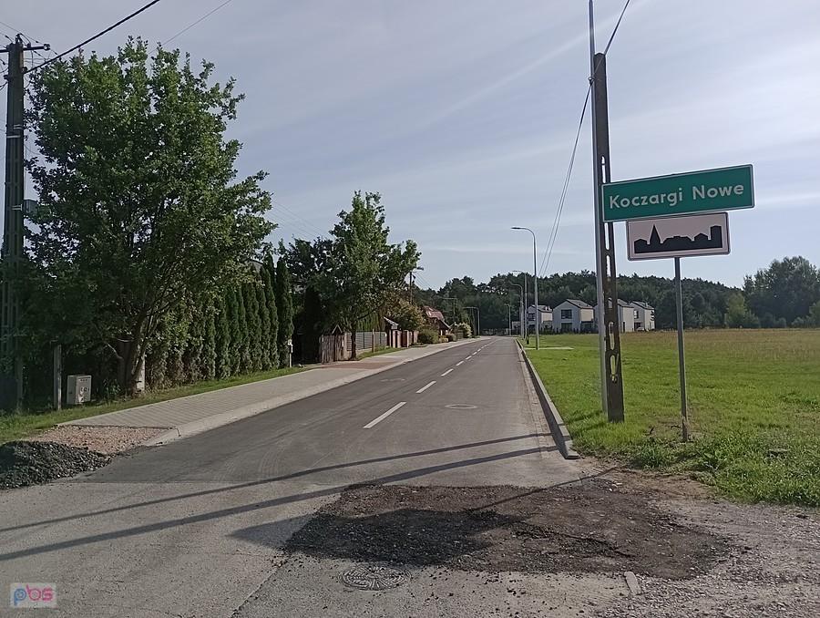Nowa droga w Koczargach też Nowych