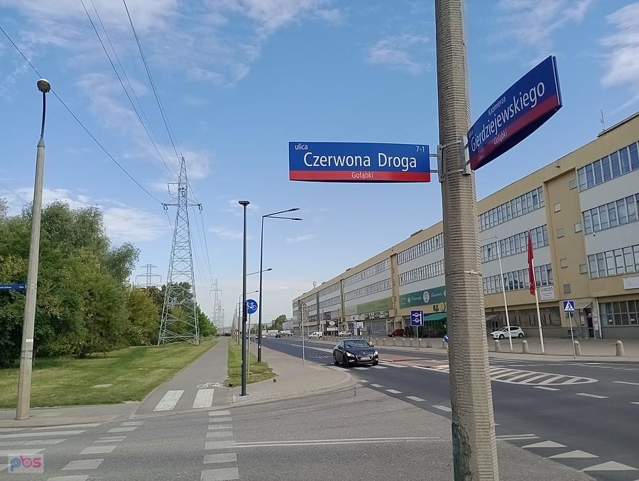Czerwona Droga w Gołąbkach
