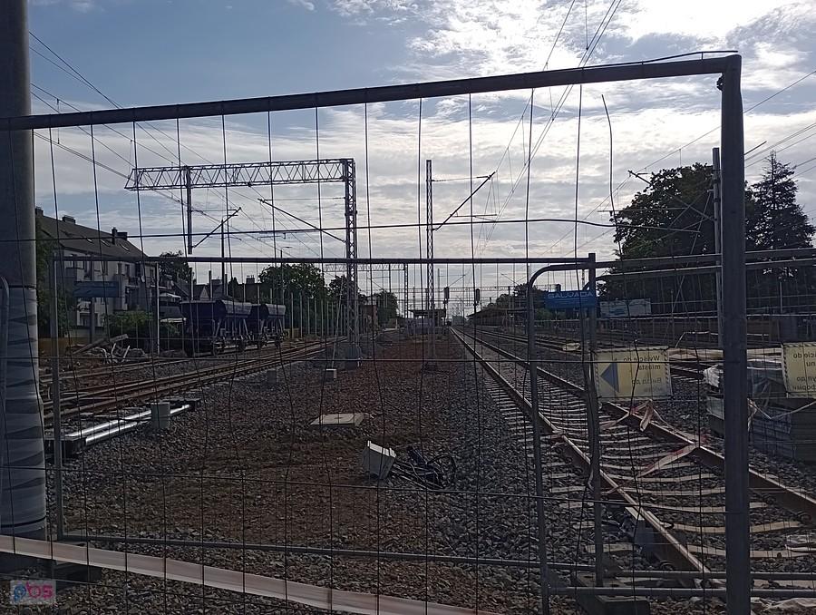 Remont na kolei w Ożarowie