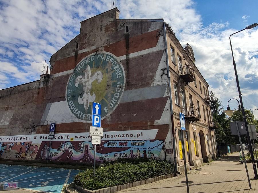 Mural piaseczyńskiego hufca ZHP