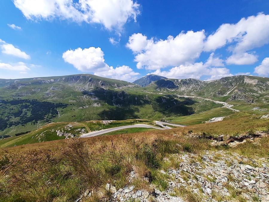 Zjazd na Transalpinie.