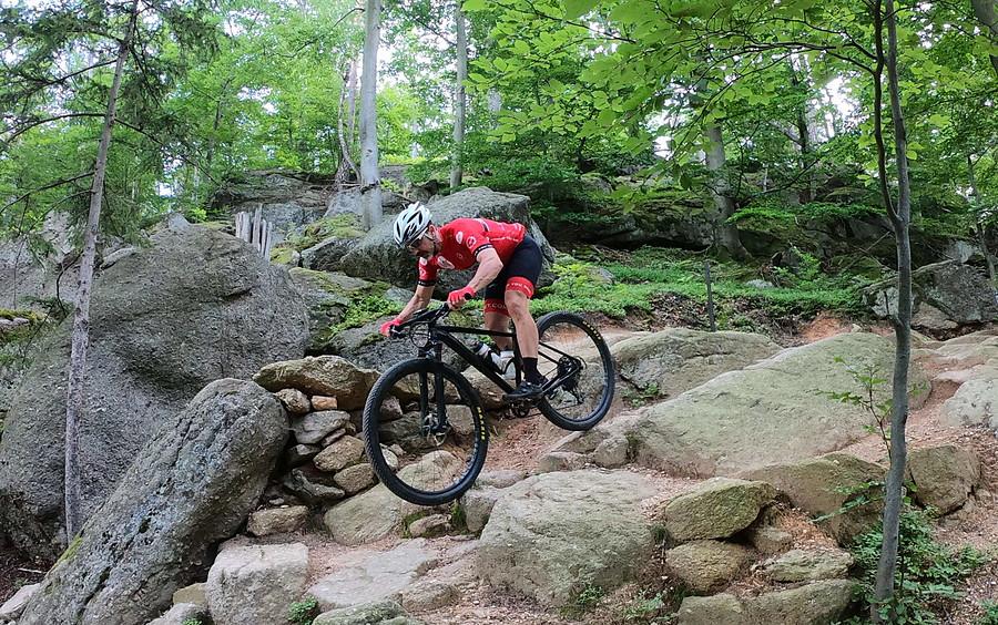 Technikę MTB ja to mam we krwi :)