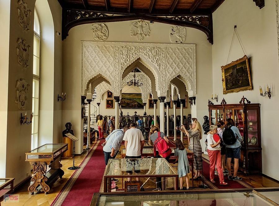 Sala Mauretańska najbardziej oblegane miejsce na zamku w Kórniku