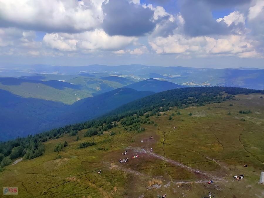 Widoki z wieży na Śnieżniku