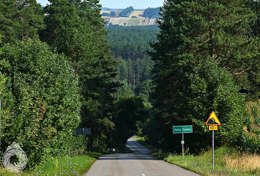 podjazd z Szumów