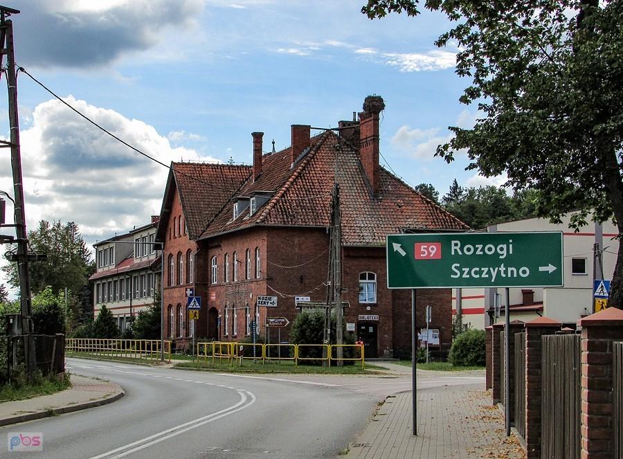 Spychowo - dawny budynek szkoły z 1931 roku