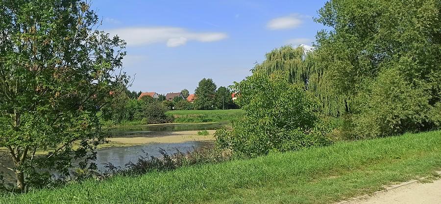 Gumieńce - jezioro Słoneczne.