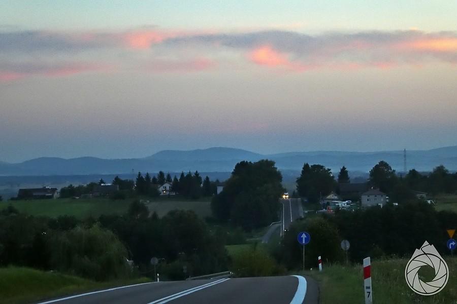 waniliowa chmurka nad Cergową