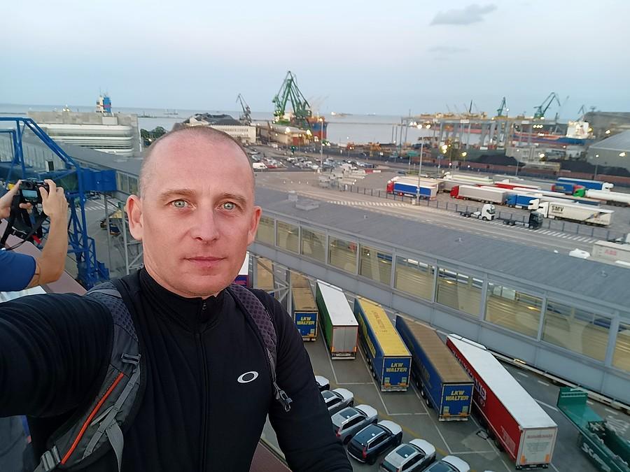 Na promie Stena Line.