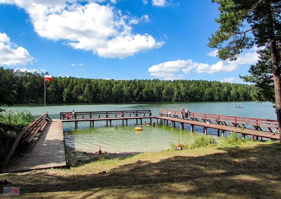 Kąpielisko nad jeziorem Zyzdrój Mały
