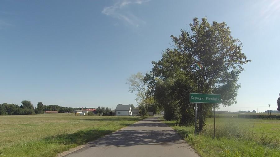 Po Krzyczkach Żabiczkach są Krzyczki Pieniążki
