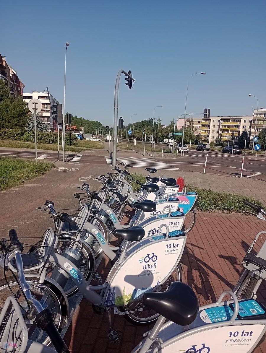 Stacja rowerowa na Swobodnej