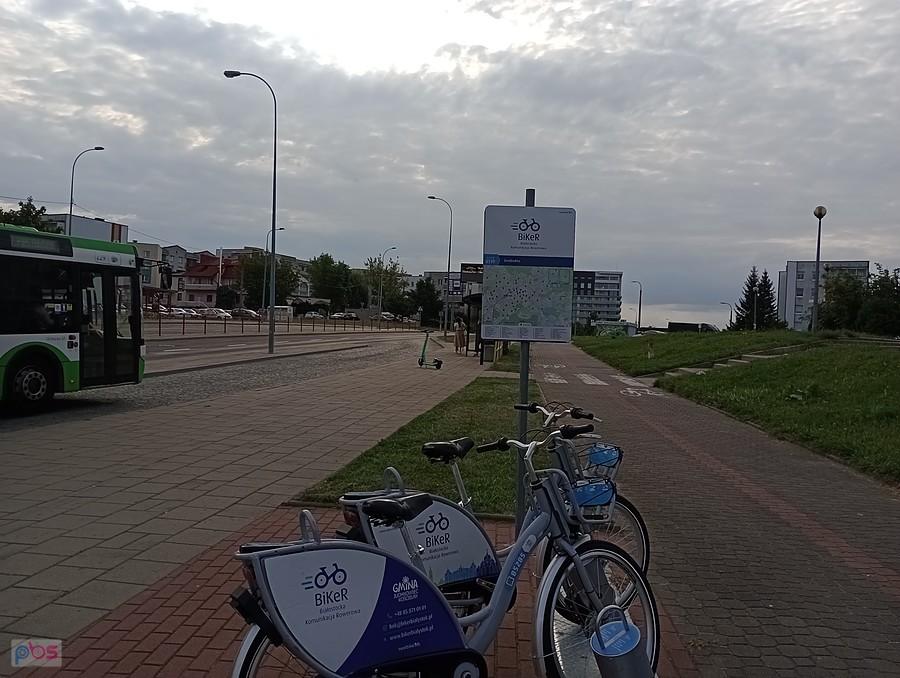 Tu wypożyczam i zwracam rower