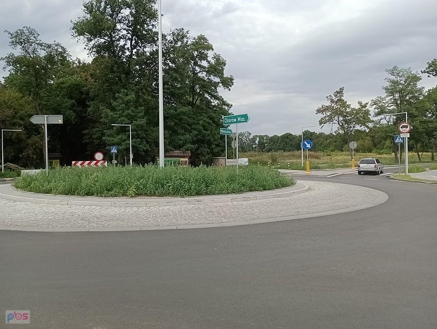 Rondo w Kaputach już zielone