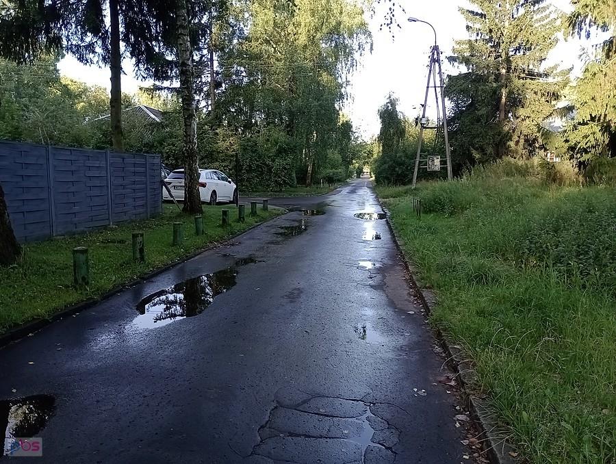 W nocy padało