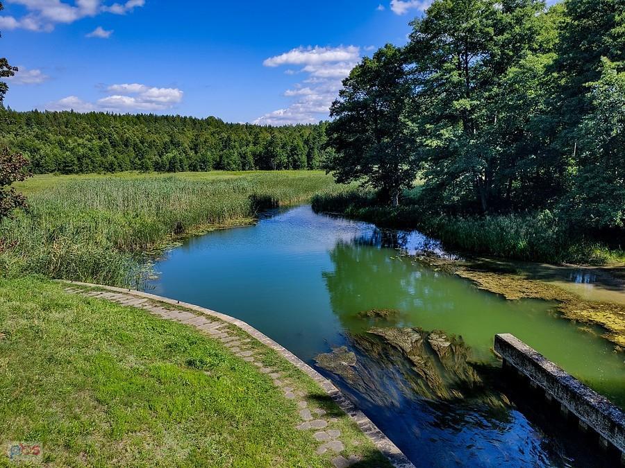Widok z korony śluzy