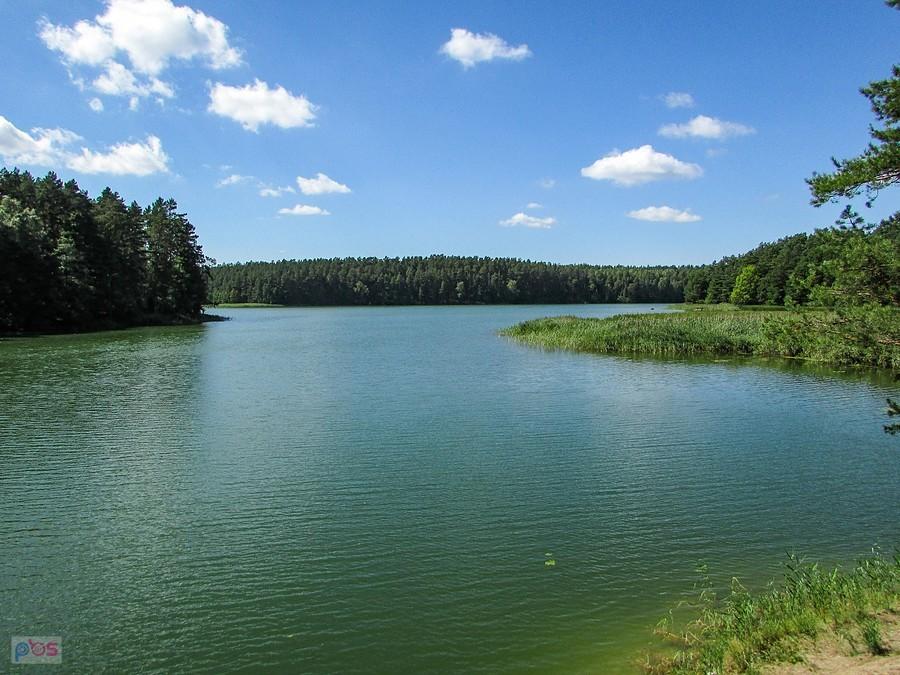 Widok na jezioro Zyzdrój Mały