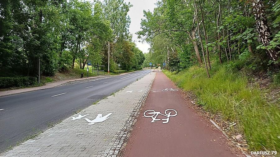 Katowice - Droga rowerowa pomiędzy Nikiszowiec a Giszowiec