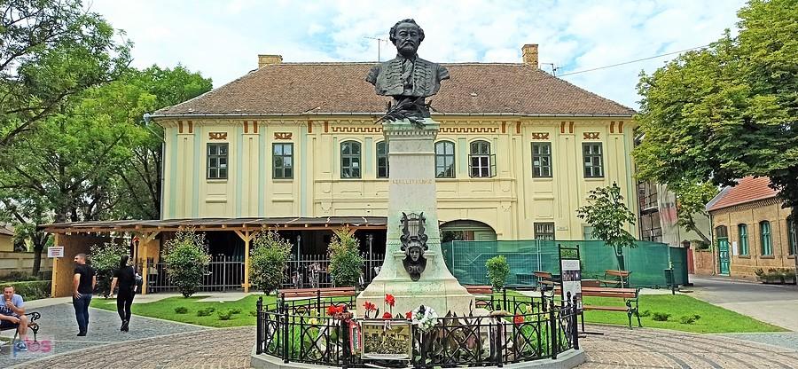 Gyula. Pomnik Ferenca Erkela, twórcy muzyki do węgierskiego hymnu