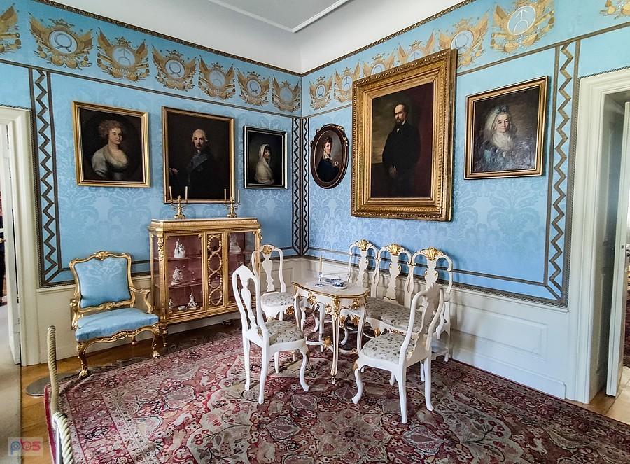 Pałac w Rogalinie - salon herbowy