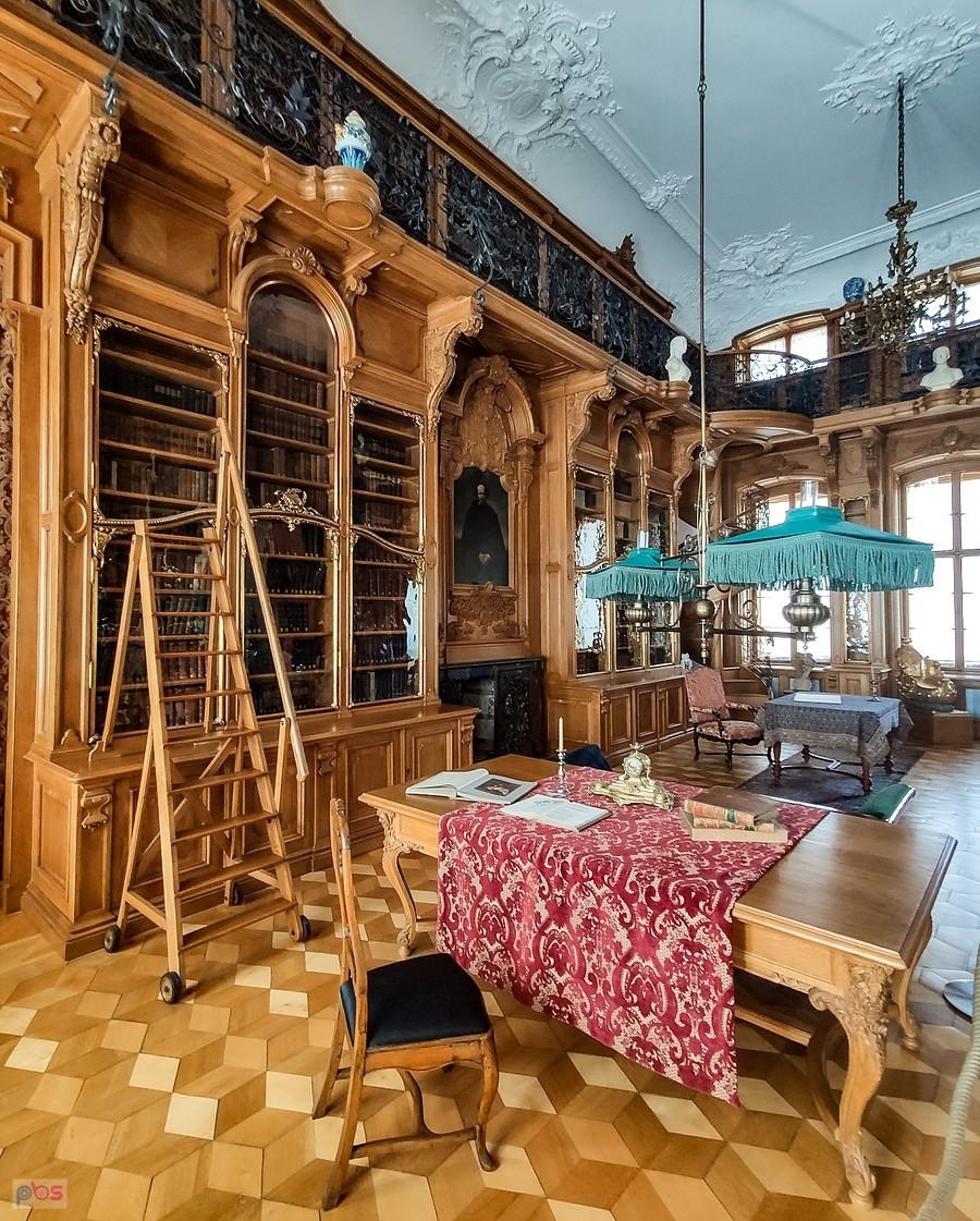 Pałac w Rogalinie - biblioteka