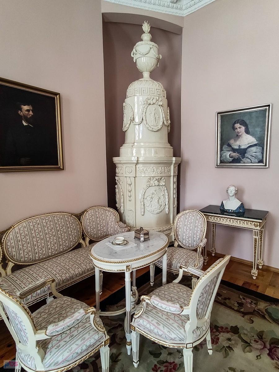 Pałac w Rogalinie - salon Heleny Raczyńskiej