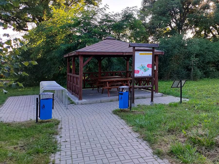Wiata na trasie