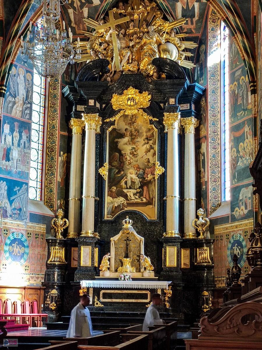 Katedra sandomierska - ołtarz główny