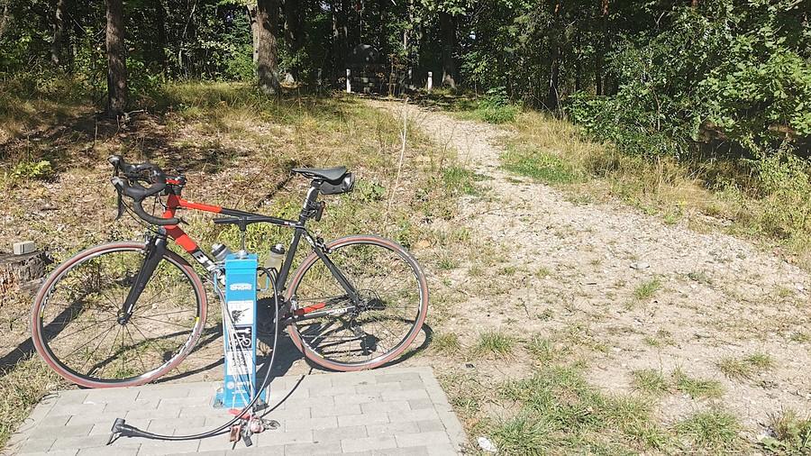 Stacja serwisowa przed Jabłonną