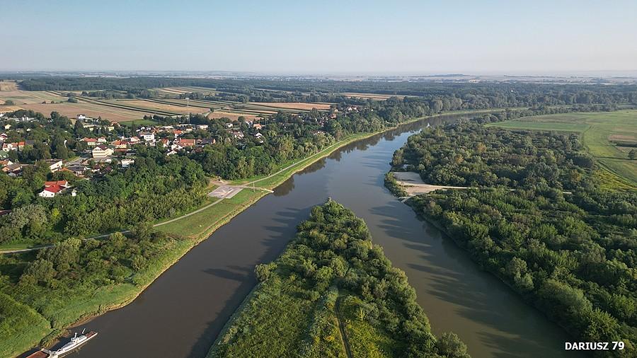 Nowopole - Po lewej Wisła po prawej Dunajec