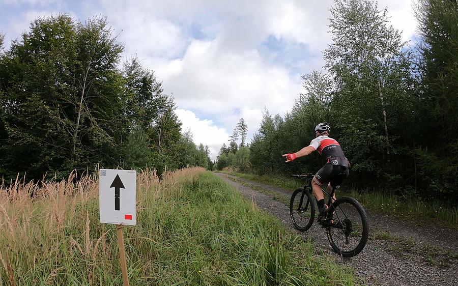 Powrót starego MTB-owca na oznaczone trasy - lubię takie chwile :)