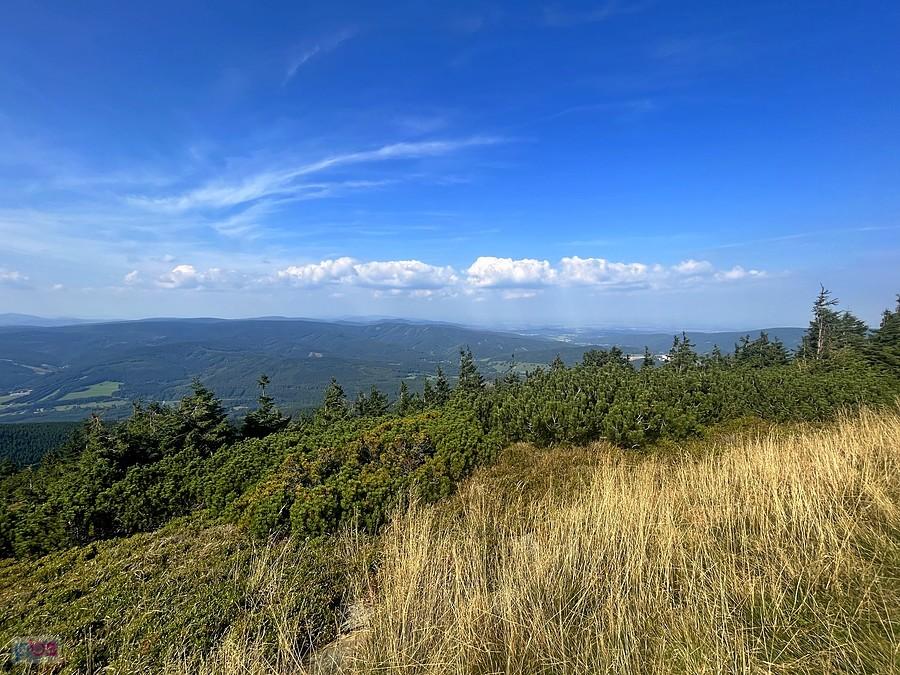 Widok z Seraka w kierunku Otmuchowa