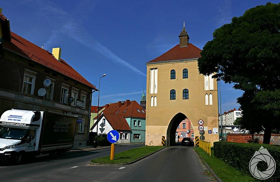 wysoka brama gryficka