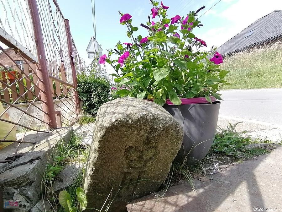 Kamień graniczny w Kleszczowie