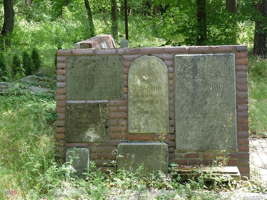 Lapidarium na cmentarzu ewangelickim w Kotlarni