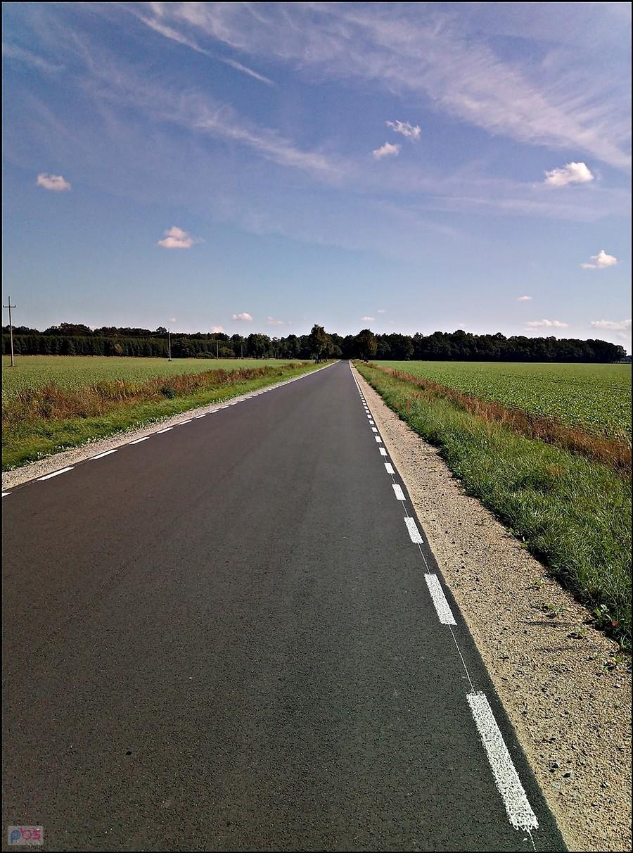 Asfalt między Ligotą Książęcą a DK 39