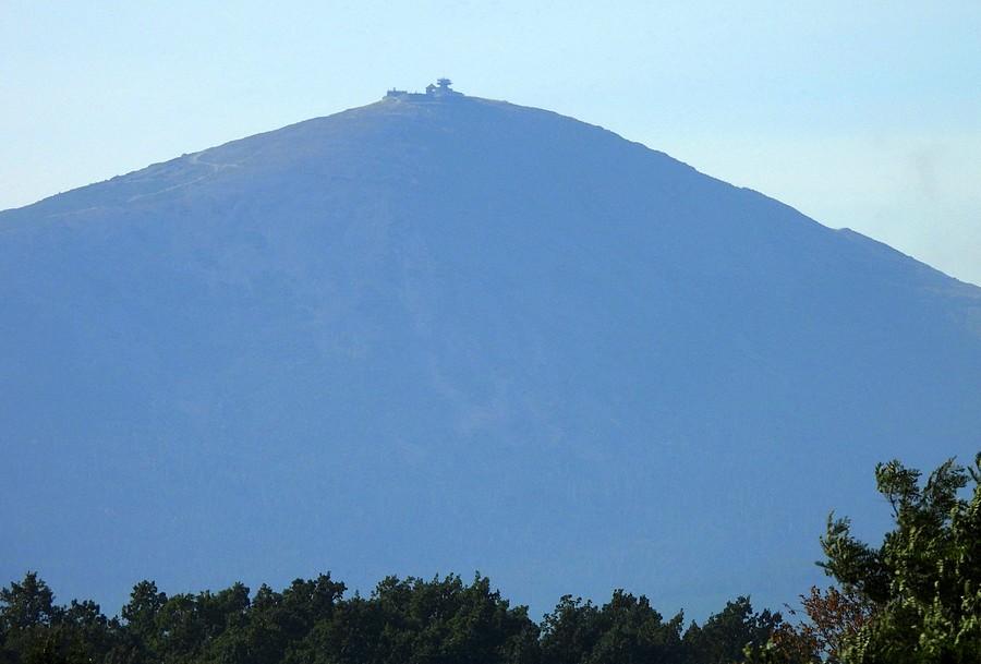 Zbliżenie na Śnieżkę