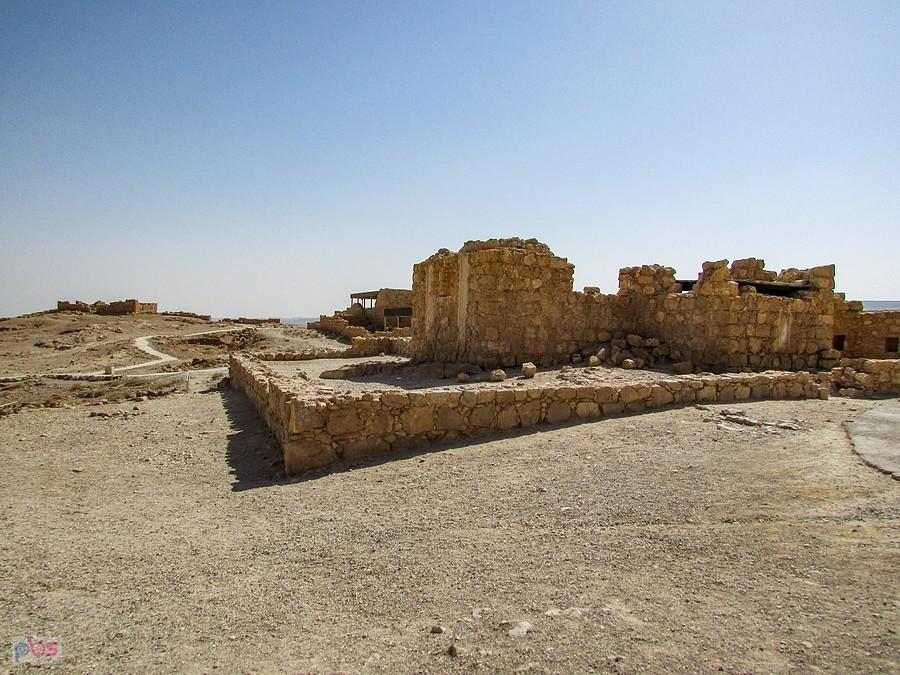 Masada to przede wszystkim liczne stanowiska archeologiczne