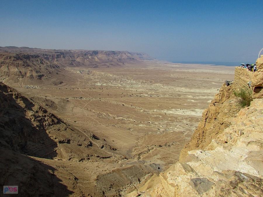 Masada ma przewyższenie ok. 400 m
