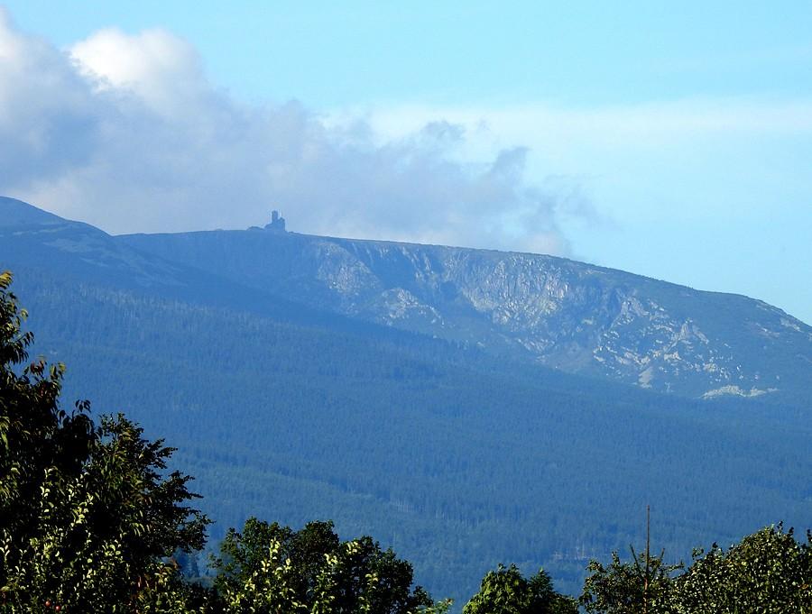 Widok na kawałek Śnieżnych Kotłów