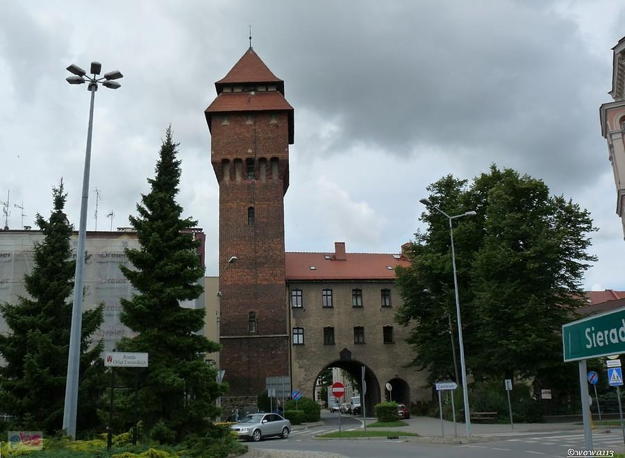 Wodociągowa wieża ciśnień w Kluczborku